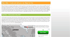 Desktop Screenshot of map-editor.com